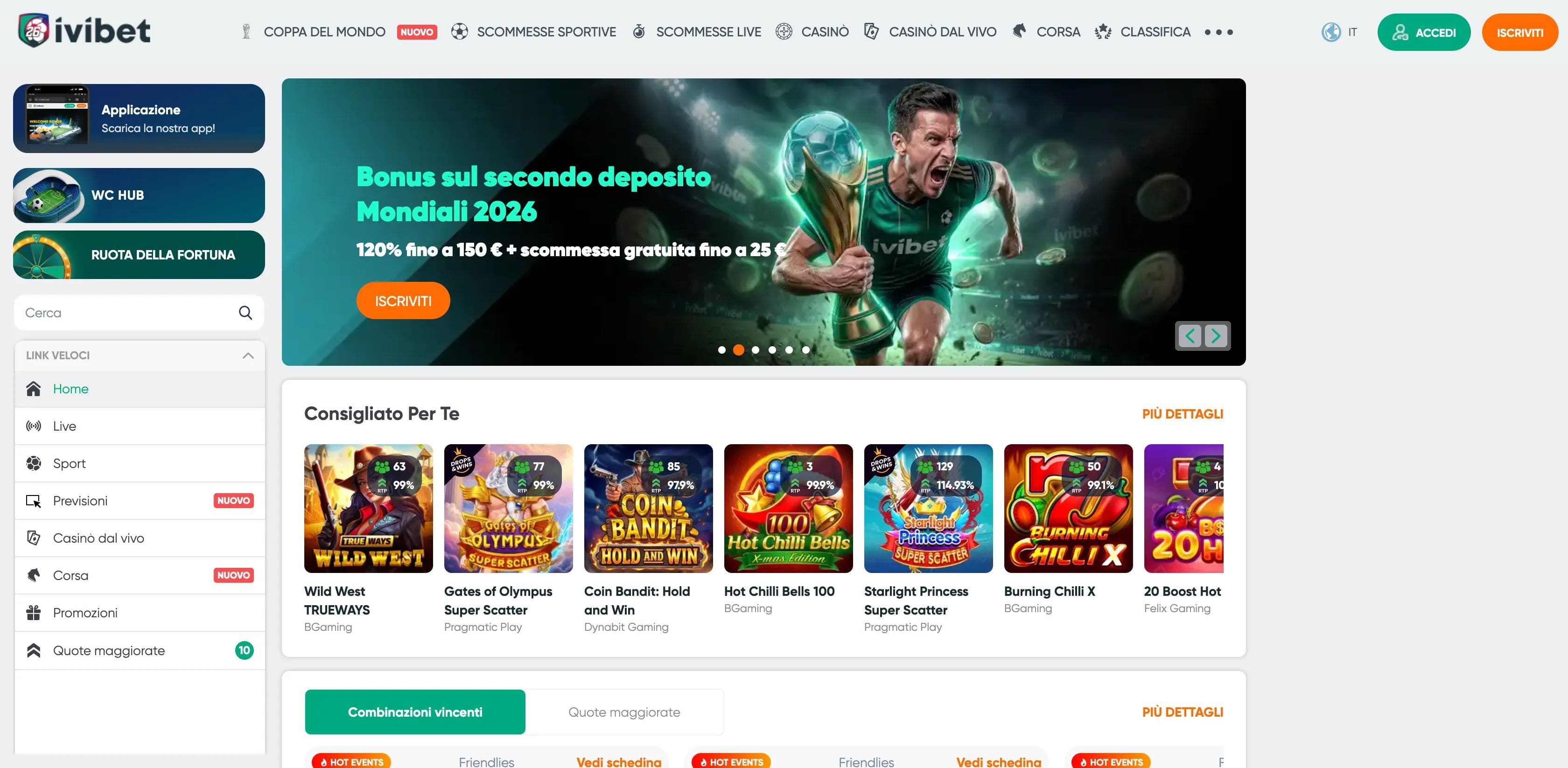 Ivibet casino siti scommesse non AAMS